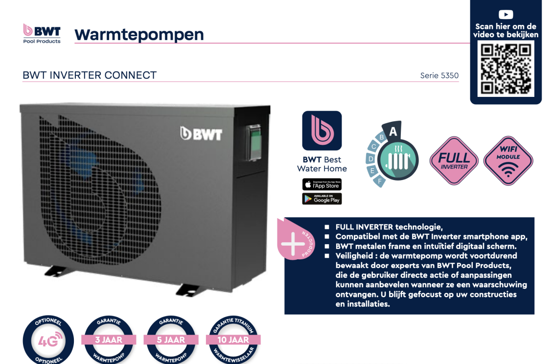 BWT Full Inverter warmtepomp IC68