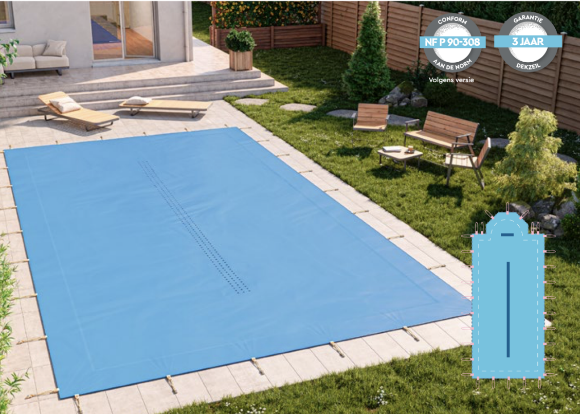 Gre Fidji Ovalada 730x375cm - Piscina de acero en Oferta